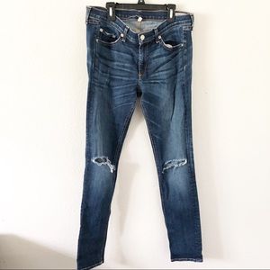 Rag & Bone skinny jeans dark wash
